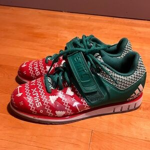 Adidas Powerlift 3.1 Christmas Edition Weightlifting Athletic shoes M 7